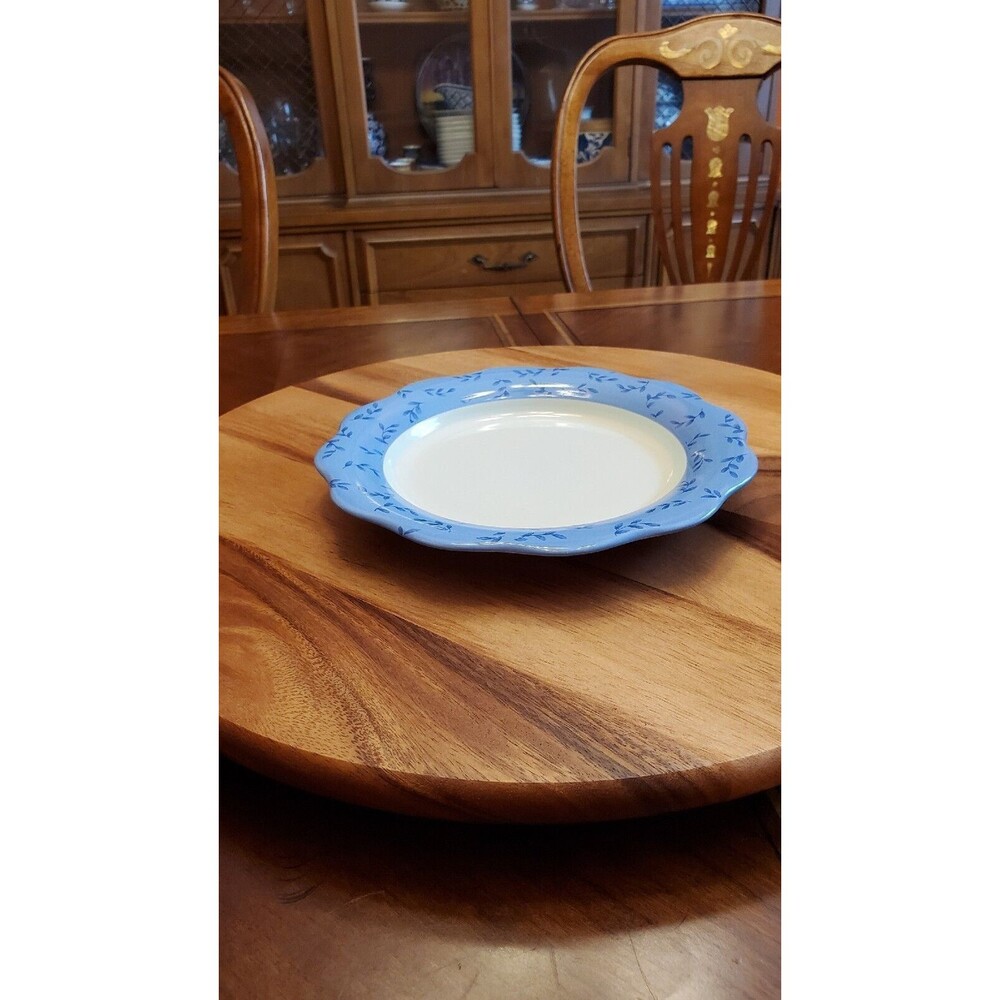 Pfaltzgraff SUMMER BREEZE Salad Plate 9” Blue Scalloped